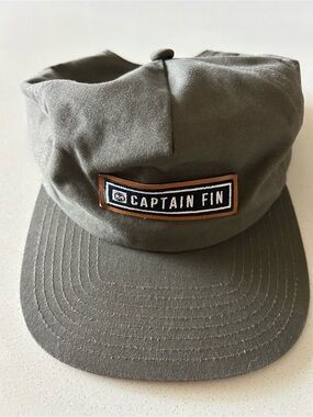 Captain Fin Olive Green Military Cap